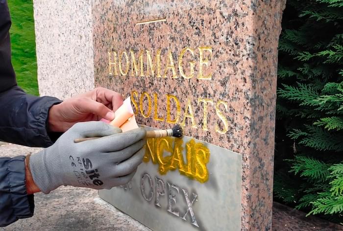 A la mémoire des soldats français tombés en Opex - Buchelay