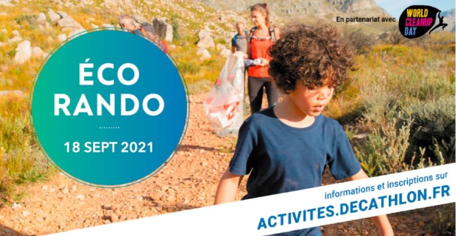 Decathlon Eco rando, samedi 18 septembre à Buchelay