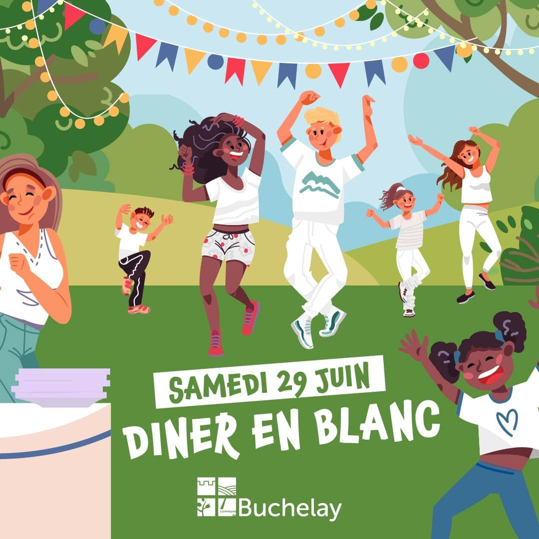 Diner en blanc