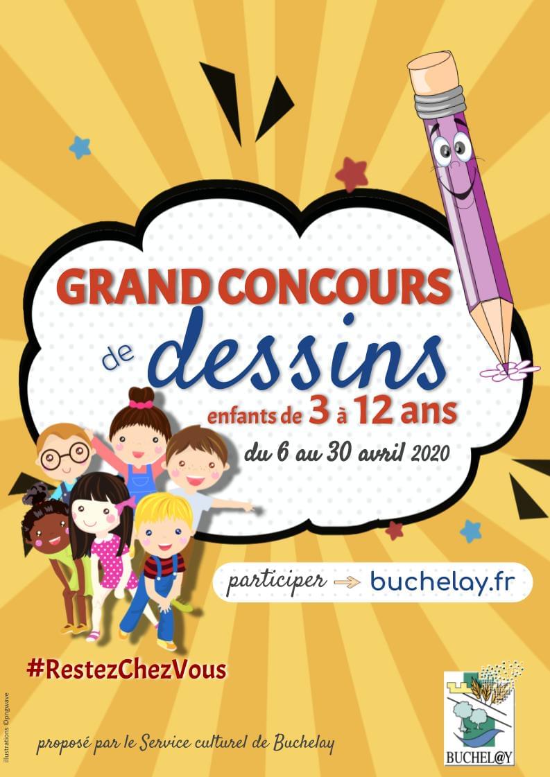 Grand concours de dessins - 6 au 30 avril 2020 - Buchelay