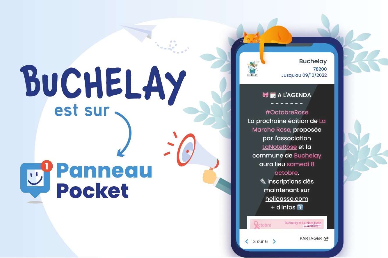 L actu et les alertes de Buchelay sur PanneauPocket