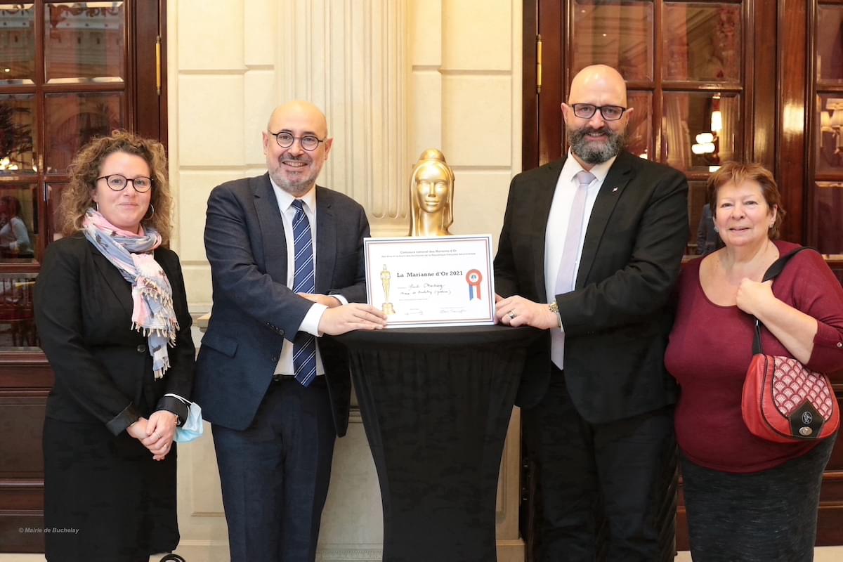 Sophie Caruso, Paul Martinez, Stéphane Tremblay et Claudine Aumont, jeudi 25 novembre 2021