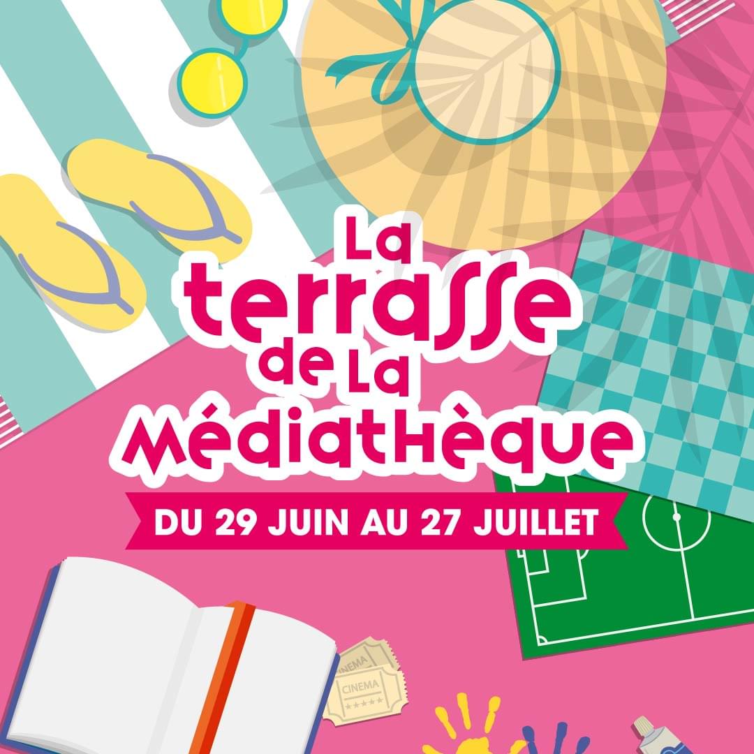 La Terrasse de la Médiatheque à Buchelay