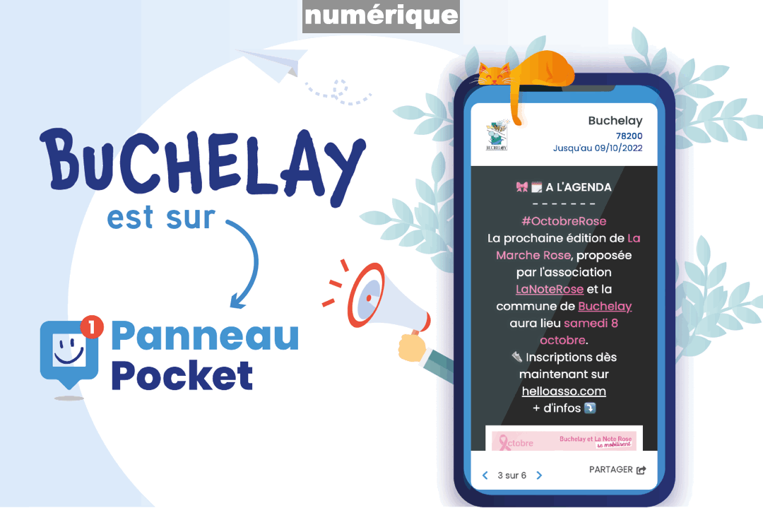Actualités, alertes, Buchelay est sur l’application PanneauPocket
