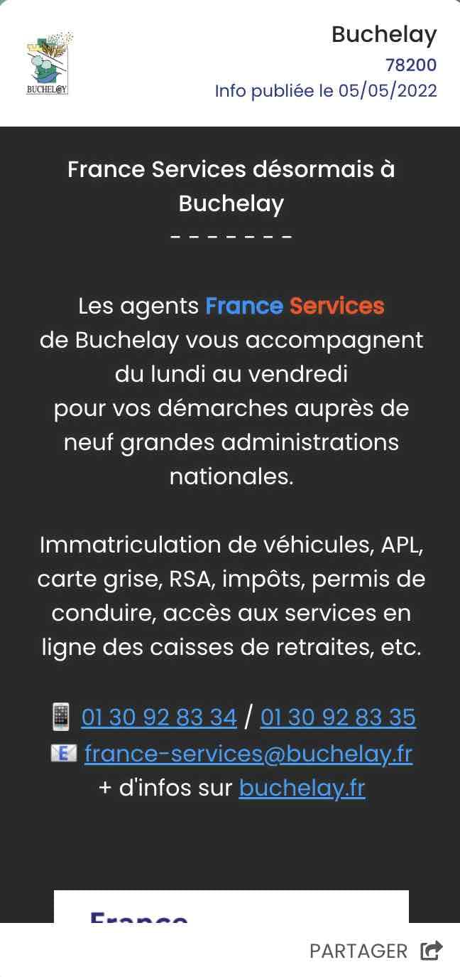 Buchelay sur PanneauPocket