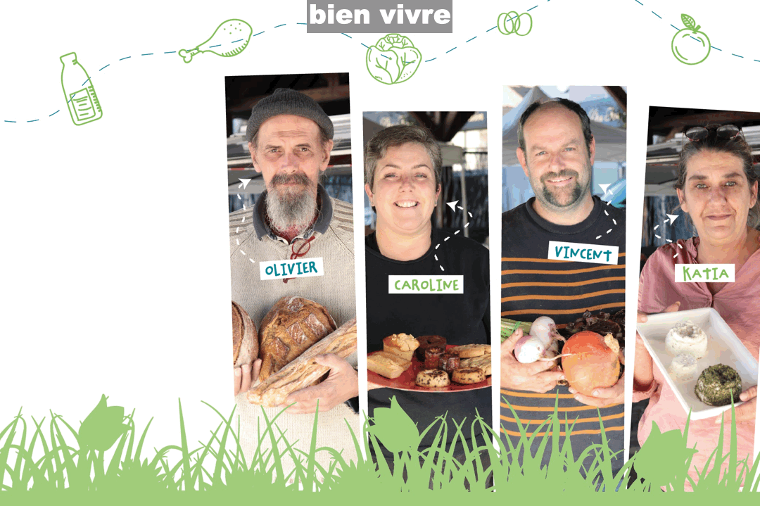 Marché des producteurs locaux un jeudi sur deux à Buchelay.