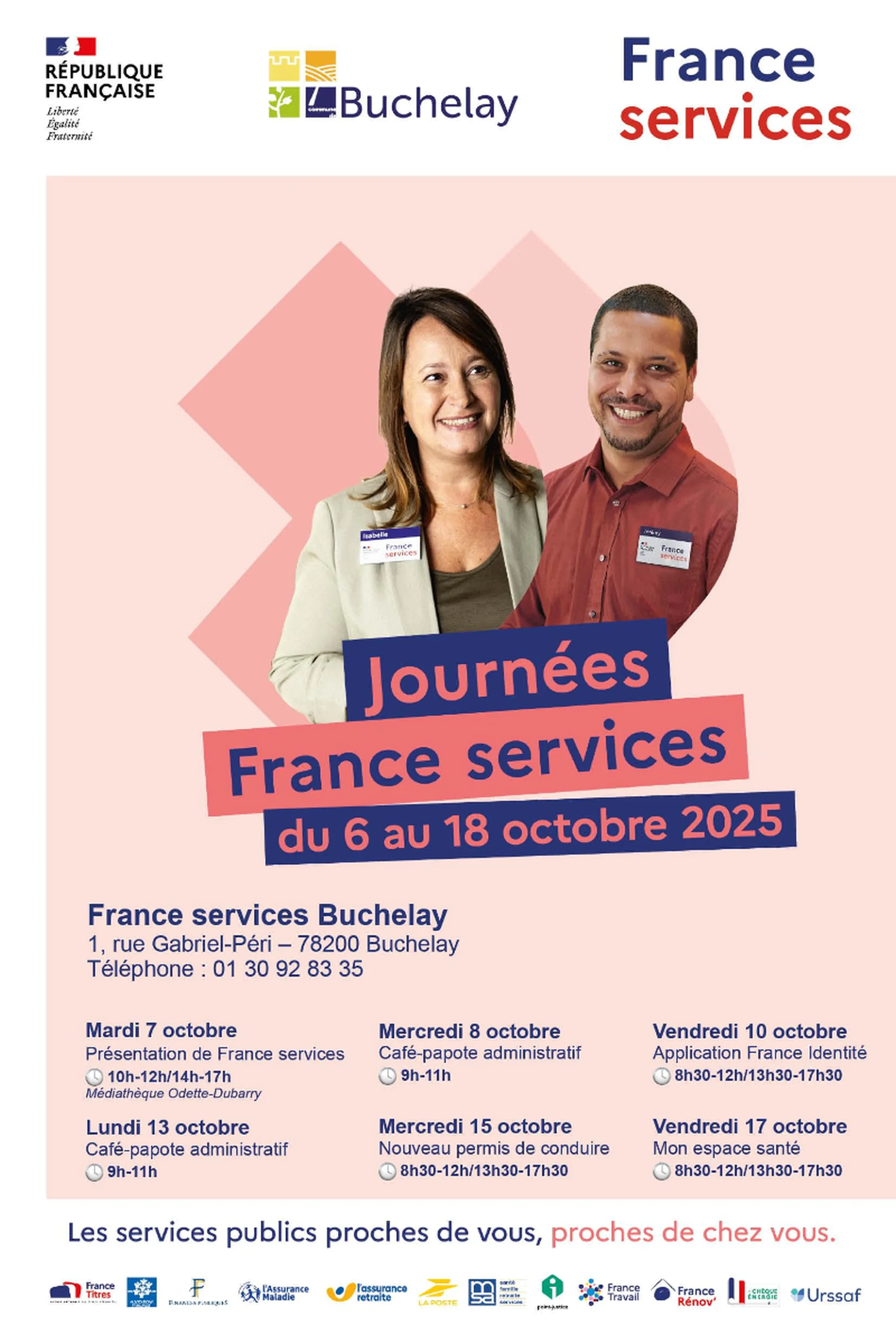 Affiche Collecte Restos du Cœur Buchelay