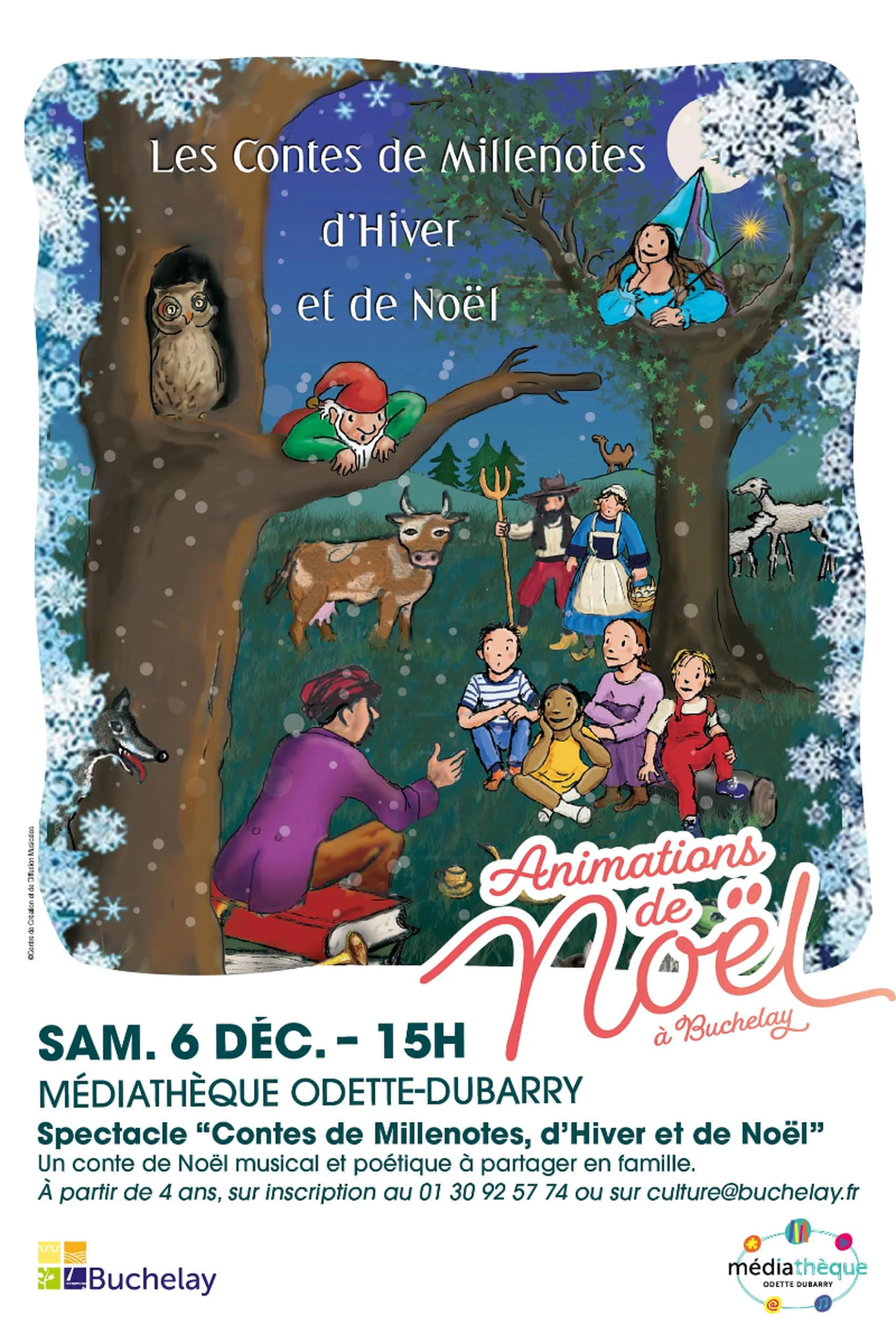 Affiche Collecte Restos du Cœur Buchelay