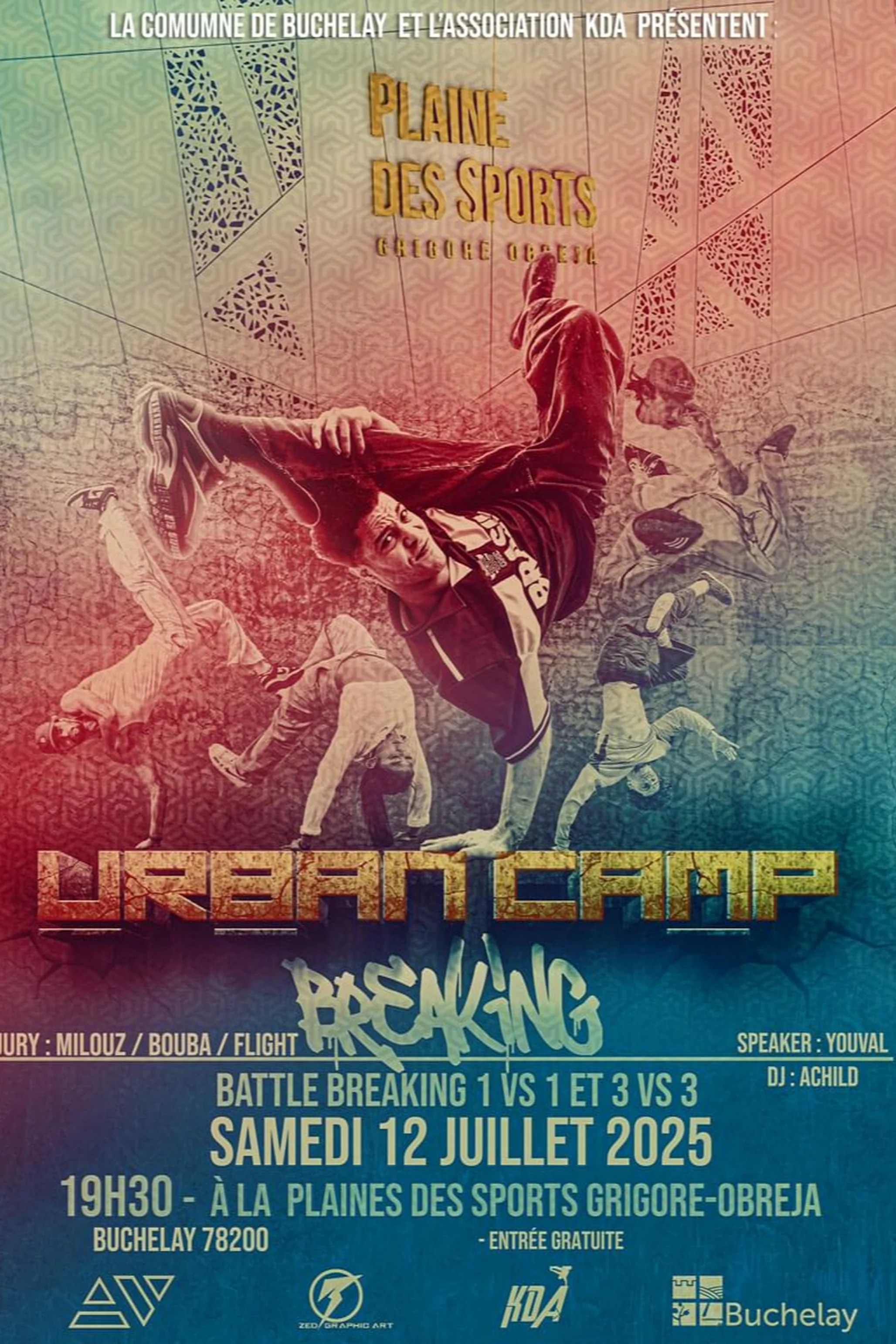 Affiche Urban camp 2025