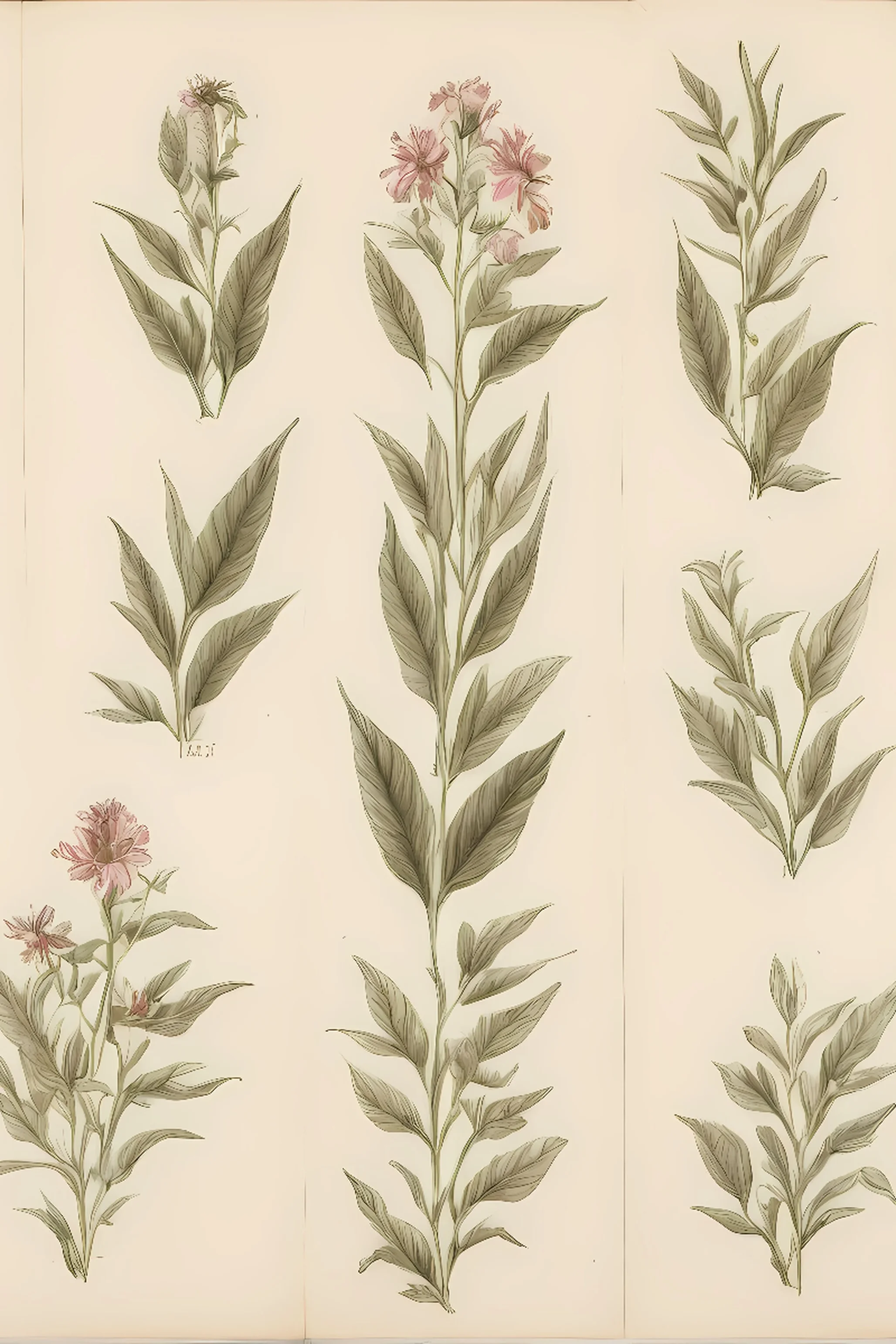 Illustration d'un herbier
