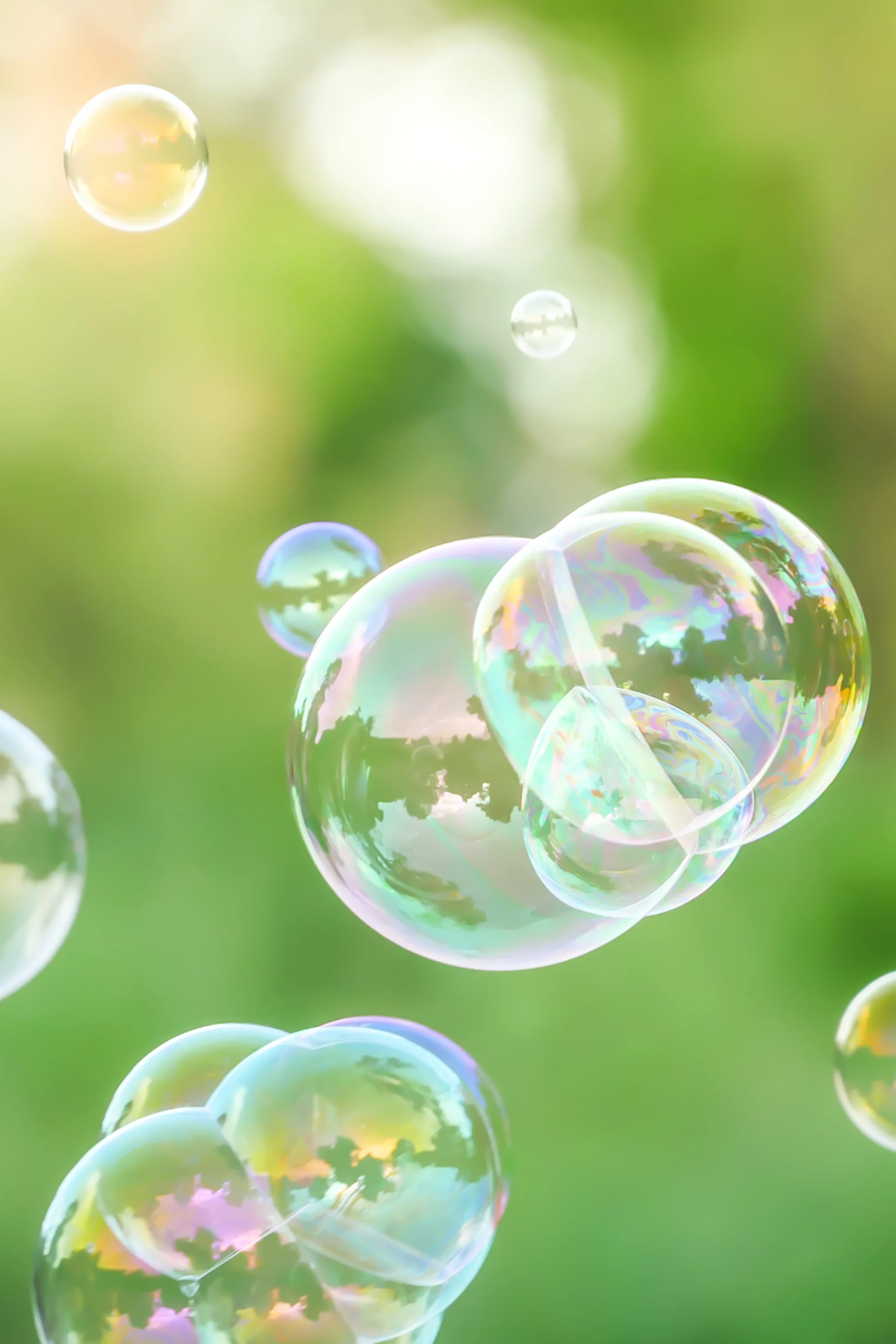 Photographie de bulles