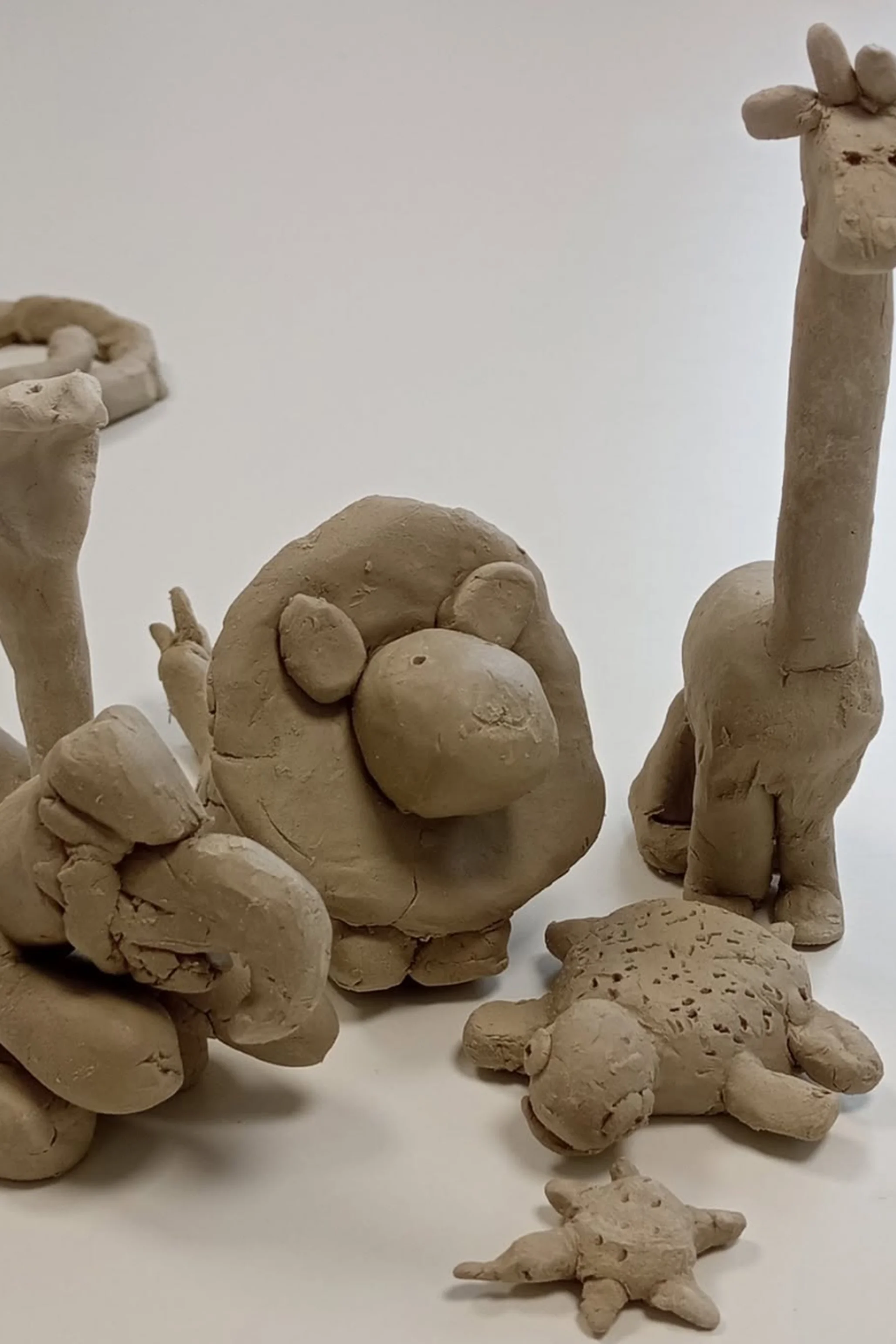 Photographie de sculpture en argile
