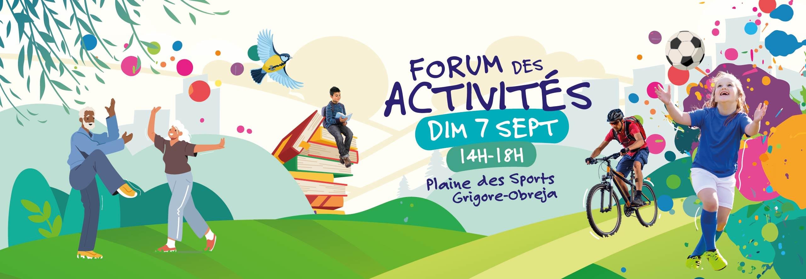 Bandeau d’illustration Forum des activités 2025 à Buchelay