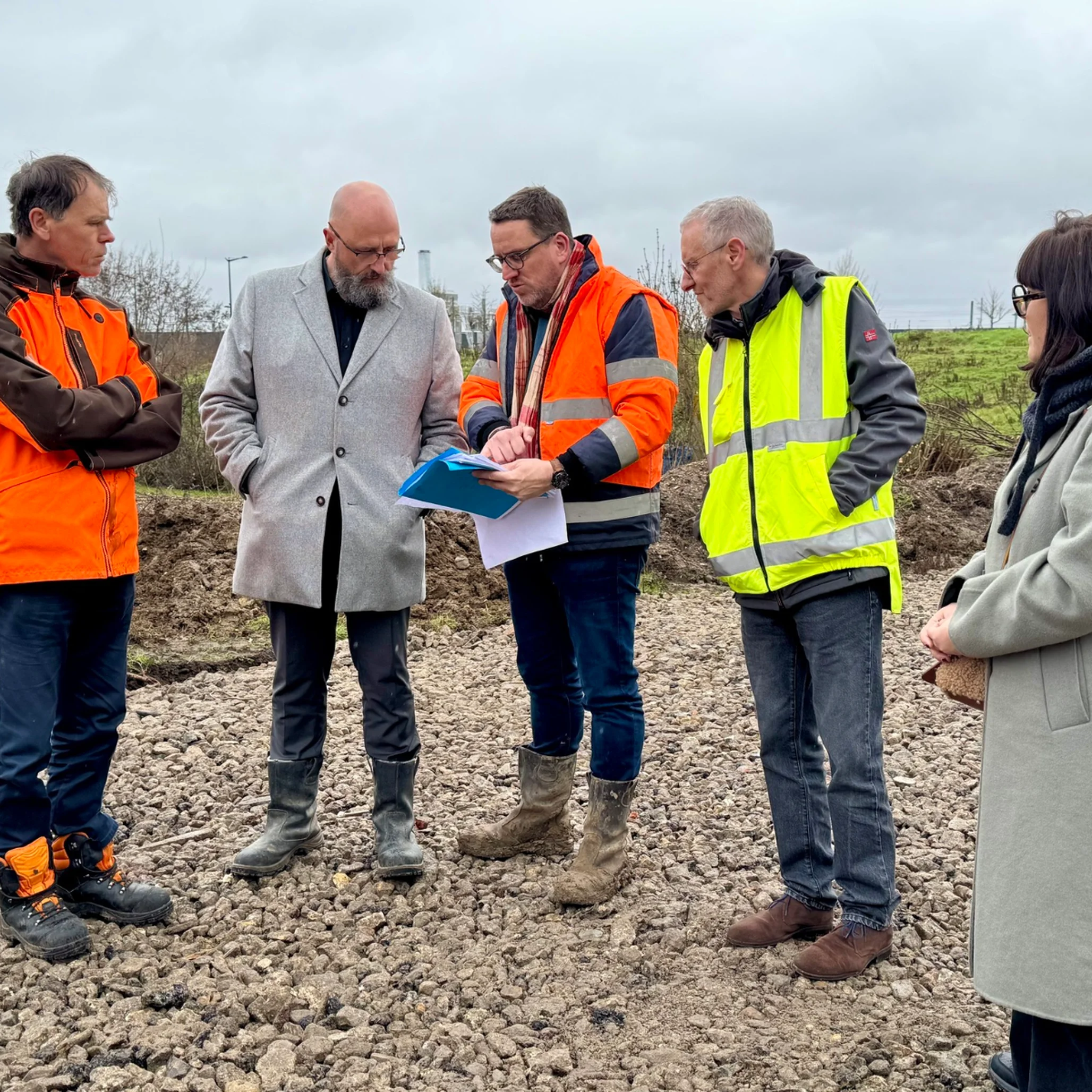 Visite de chantier des élus