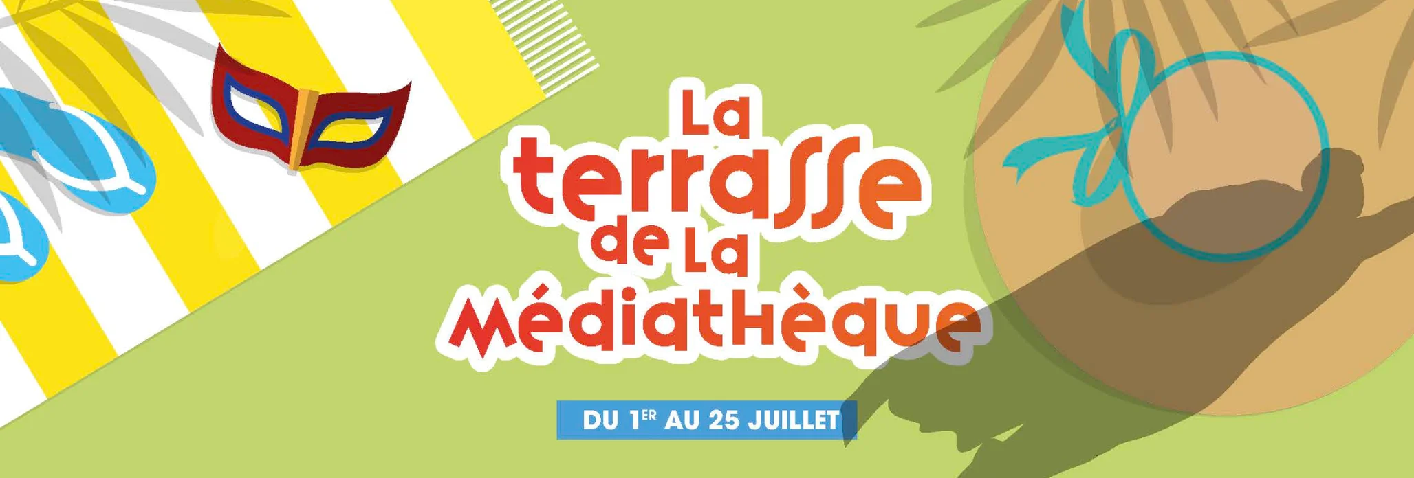 Terrasse de la mediathèque 