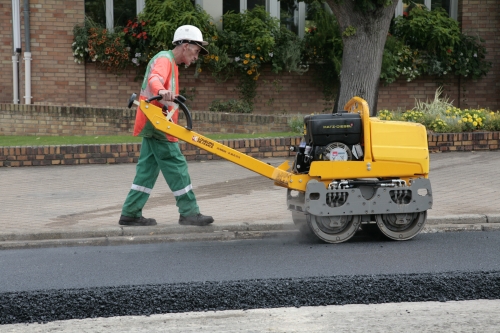 Environ une heure est nécessaire à l’enrobé pour refroidir