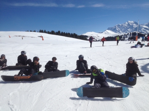 Groupe snowboard 1