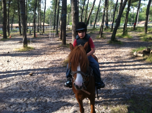 Petit tour en poney…